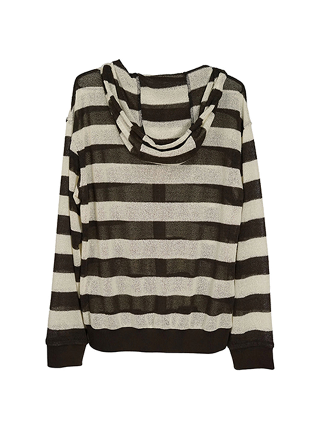 CestNous|Striped Knit Mesh Hoodie - PSYLOS 1, CestNous|Striped Knit Mesh Hoodie, Hoodie, CestNous, PSYLOS 1